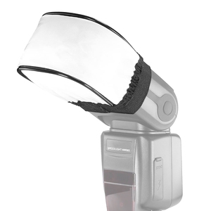 100mm X 85mm X 65mm Mini pliable Portable caméra lumière Flash diffuseur couverture pour <span class=keywords><strong>Photo</strong></span> Studio prise de vue photographique - Product Image 1