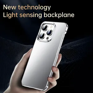 Aluminum Aviation Alloy Metal Mobile Cell Phone Case For IPhone Case For IPhone 15 14 Pro Max Phone Case Cover 14/15