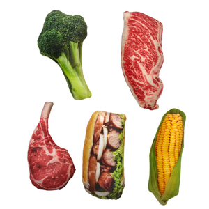 Simulazione giocattolo per animali pesce carne giocattolo cucciolo Squeaky <span class=keywords><strong>pet</strong></span> masticare giocattoli di peluche per cani - Product Image 1