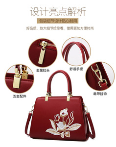 Women Pu Leather Handbags High Quality Ladies Large Capacity Shoulder Messenger <b>Bags</b> for Women Casual Female Tote Crossbody <b>Bag</b> - Product Image 3