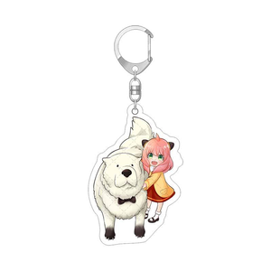 32 Nouveaux Designs Porte-clés en Acrylique Anime SPFxFamily Double Face à Vendre – Pendentifs et Anneaux Porte-clés - Product Image 5