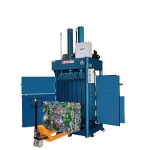 Factory Directly Top Ranking Baler Machine High Load anti-rebounding PET Bottles Hydraulic Baling Press Recycling Solid Plastics