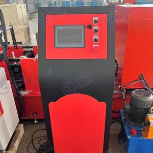 Máquina de Procesamiento de Marcos de Puertas de Acero Inoxidable Automatizada y Controlada por PLC, Personalizada, con Rodamientos y Motor - Product Image 6