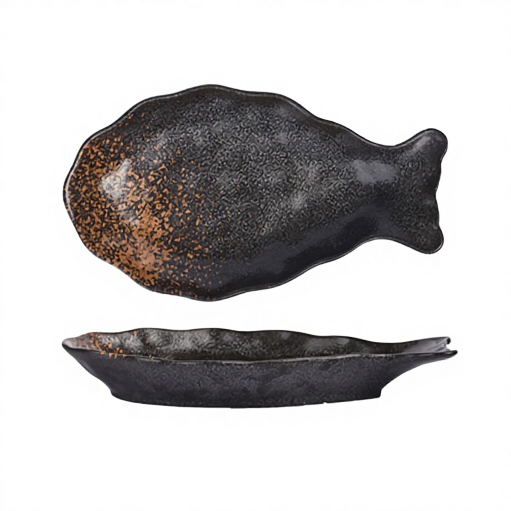 Plato de pescado-moyun negro