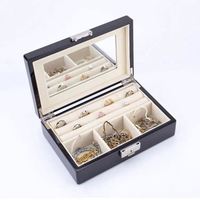 Caja de Música de Madera para Joyas, Caja de Joyería de Madera Vintage, Caja de Joyería de Madera Roja
