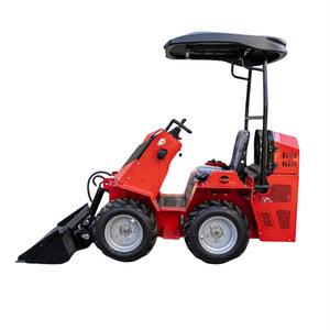 Mini Cargadora de Ruedas a Gasolina, Totalmente Hidráulica, para Construcción, Agricultura y Jardinería - Product Image 1