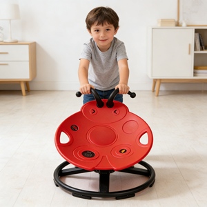 Sedia Girevole per Integrazione Sensoriale Utilizzata dai Terapisti Occupazionali per Obiettivi di Pianificazione Motoria e Coordinazione - Product Image 2