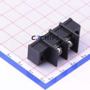 KF45SM-9.5-2P Barrier Terminal Block Through hole Component (THT),P=9.5mm Connector Two Sides 9.5mm 1x2P Straight Pin - Product Image 1