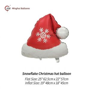 Globo de Aluminio con Diseño Navideño de Dibujos Animados, Decoración para Fiestas Navideñas, Globo de Helio - Product Image 3