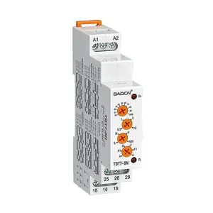 DAQCN TBT7-DN Wide Time Range For Electrical Appliances Multifunction Din Rail Time Relay