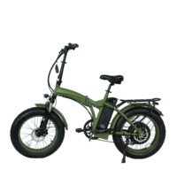 Vélo Électrique Pliant Tout-Terrain (ATV) Fatbike 20 Pouces Robuste et Rapide pour le Marché Européen, Pneus Larges 20*4.0, 1000W, Vélo Électrique Urbain Pliant