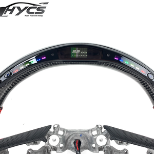 Volante de Fibra de Carbono con Pantalla LED para Mazda3 Axela Mazda6 <span class=keywords><strong>CX30</strong></span> CX4 CX5 Atenza - Product Image 2