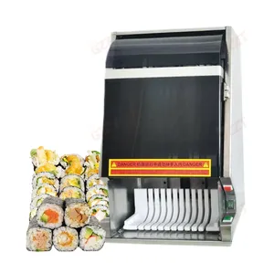 商用寿司切片机自动寿司卷8/10/12片米卷切割机定制尺寸寿司切片机