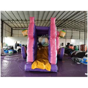 Château gonflable commercial en forme de carrosse de <span class=keywords><strong>princesse</strong></span> avec toboggan pour location événementielle - Product Image 4