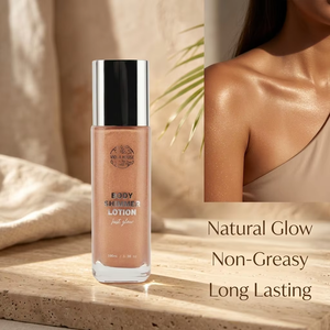 Lotion Scintillante Liquide <span class=keywords><strong>pour</strong></span> le Corps Effet Naturel Huile Illuminatrice Corps Pailletée Crème Surligneur Bronzant <span class=keywords><strong>Sans</strong></span> <span class=keywords><strong>Soleil</strong></span> 100ml OEM - Product Image 1
