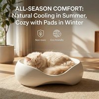 Cage pour animaux de compagnie en céramique de Noël, rennes, luxe, moderne, pour chat et chien, maison festive, intérieure, confortable, durable