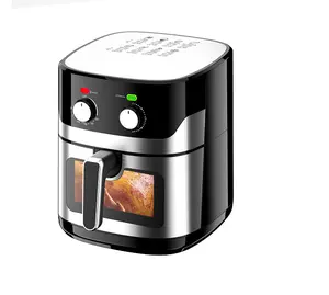 Intelligent Household 6.5L Large Capacity Electric Fryer Full Automatic Oil-Free Low Fat Chip Machine Multi Function Air Fryer