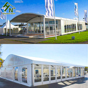 Impresionante marco <span class=keywords><strong>de</strong></span> aluminio <span class=keywords><strong>casa</strong></span> prefabricada gran <span class=keywords><strong>iglesia</strong></span> evento boda fiesta carpa con paredes <span class=keywords><strong>de</strong></span> vidrio para la venta todas las estaciones - Product Image 2