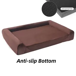 Orthopedic Memory Foam Waterproof Dog Bed For Large Dogs Luxury Dog Beds Pet Accessories