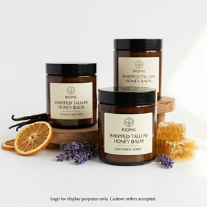 Crème Hydratante OEM pour une Peau Lisse et Douce, Lait Corporel Marque Privée avec Baume Fouetté au Suif et au <span class=keywords><strong>Miel</strong></span>, Éclaircissant et Nourrissant - Product Image 3