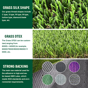 Césped Artificial de Alta Densidad en Rollo, Césped Sintético para Patio Trasero, Jardín, Decoración de Exteriores - Product Image 2