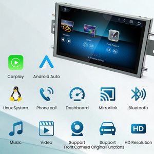 HFmidia 2026 Nuevo Sistema Linux con Pantalla de 7 Pulgadas para Mercedes Benz CLS X218 C218, Reproductor de Video para Auto con CarPlay Inalámbrico y Bluetooth - Product Image 2