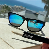 Lunettes de soleil avec haut-parleur caché, tube de rangement multifonctionnel, boîte à lunettes conique en plastique minimaliste