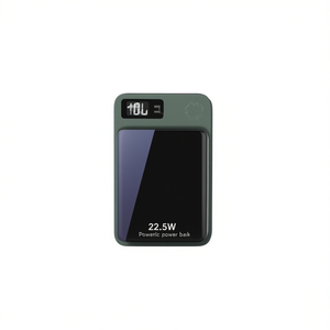 Power Bank Powetic 22.5W Tipo C con Display LED, Uscita Universale, Batteria Li-Polimero, Protezione da Sovraccarico - Product Image 1