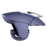 Controlador de Joystick Portátil para PC, Mini Controlador de Juegos Blue Shark con Gatillos para Android y iPhone, Botones Táctiles con Cable para Móviles