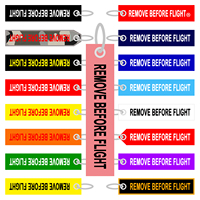 Porte-clés rose double face « Remove Before Flight » OEM, bijou pour clés, cadeau aviation, étiquette importante, broderie noire