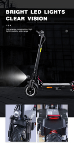 Adultos China 2400W plegable doble motor scooters eléctricos <span class=keywords><strong>dualtron</strong></span> Trueno - Product Image 4
