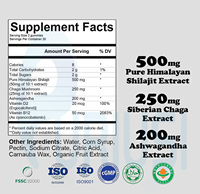 Gummies de Shilajit les plus vendues, complément alimentaire de l'Himalaya pour stimuler l'énergie et soutenir le système immunitaire des hommes et des femmes