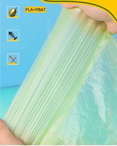 Eco-Friendly Factory Price Plastic Packaging Roll <b>Bags</b> Garbage <b>String</b> Produce Litter <b>Bags</b> Household Product <b>Bags</b> with <b>String</b> - Product Image 2