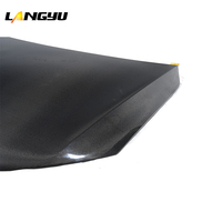 LANGyu 2013-2018 Accessoires automobiles Systèmes de carrosserie Q3 8U Style Capot moteur en fibre de carbone pour Audi Q3 Cache de capot avant