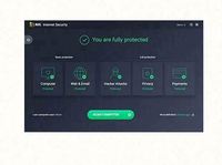 PC/Mac/Android/Linux 1 CİHAZ/1 YIL Çevrimiçi Kod Gizlilik Koruması AVG İnternet Güvenliği 2022 için Antivirüs Yazılımı