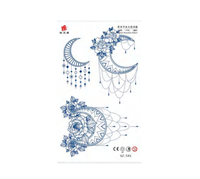 Tatouage temporaire pour homme, prix bas, tatouage complet du bras, grand tatouage tendance, autocollant pour adulte