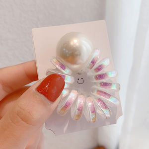 Élastique avec perles colorées pour filles, nouvelle collection <span class=keywords><strong>de</strong></span> bandes <span class=keywords><strong>de</strong></span> <span class=keywords><strong>cheveux</strong></span> pour femmes, <span class=keywords><strong>fil</strong></span> <span class=keywords><strong>de</strong></span> breloque, <span class=keywords><strong>fil</strong></span> <span class=keywords><strong>de</strong></span> téléphone, bobine, cordon <span class=keywords><strong>de</strong></span> <span class=keywords><strong>cheveux</strong></span>, - Product Image 4