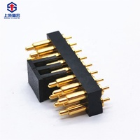 OEM ODM-Mini Micro serie DIP personalizado, 1mm, 2mm, 3mm, resorte de corona cargado, Pin de contacto Pogo para batería, Cable PCB, carga USB