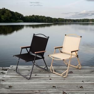 Chaise de camping pliable personnalisée de haute qualité, légère et portable, avec logo personnalisé, en métal, pour pique-niques en plein air - Product Image 1