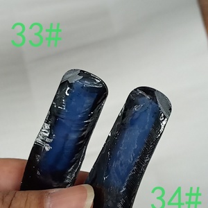 ราคาโรงงาน คอรันดัมดิบ # 33 # พลอยไพลินสังเคราะห์สีน้ำเงิน 34 เม็ด  คอรันดัมดิบ - Product Image 4