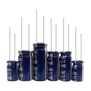 ZYSY Korchip Supercondensatore EDLC di Alta Qualità Serie <span class=keywords><strong>DRT</strong></span> Tipo Cilindrico 2.5V da 1F a 50F, Bestseller - Product Image 1