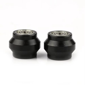 Rodamientos de rodillos Delrin Dual 623 V para impresora 3D, rodamientos de rueda POM 623zz Delrin Dual 623 V de precisión CNC para ranura en T - Product Image 2