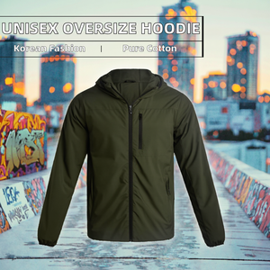 Veste coupe-vent imperméable personnalisée pour homme, à capuche, tactique, légère, pour activités de plein air, manteau de pluie, vêtements de sport 2026 - Product Image 2