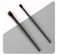 Ensemble de pinceaux de maquillage pour les yeux Lame super fine comme finition naturelle Eyeliner et sourcils