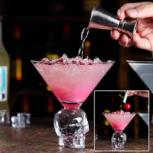 Wedding Champagne Wine Dessert <strong>Glass</strong> Cup Juice Milk Coffee <strong>Drinking</strong> Goblet Bar Transparent Triangular Martini Cocktail <strong>Glasses</strong> - Product Image 5