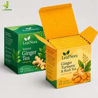 Boîtes en Carton pour Sachets de Thé et de Café, Petits Contenants Vides pour Sachets de Tisane avec Logo Imprimé Personnalisé