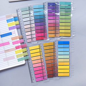 Pestañas Adhesivas Transparentes Personalizadas con Función de Viscosidad, Notas Adhesivas Escribibles y Etiquetas de Anotación para Libros, Bloc de Notas - Product Image 1
