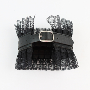 Accesorios <span class=keywords><strong>de</strong></span> Cosplay <span class=keywords><strong>de</strong></span> <span class=keywords><strong>Bruja</strong></span> Gótica: Sombrero <span class=keywords><strong>de</strong></span> Mago Desgarrado, Gargantilla <span class=keywords><strong>de</strong></span> Encaje y Liguero para Fiesta <span class=keywords><strong>de</strong></span> Halloween - Product Image 6