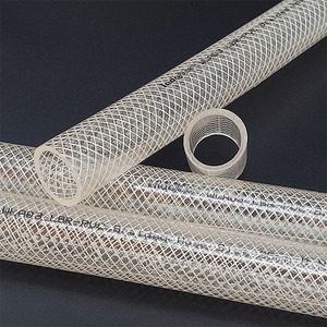 25mm Transparent Light Braided PVC Hose with <b>Polyester</b> <b>Yarn</b> Reinforcement - Product Image 2