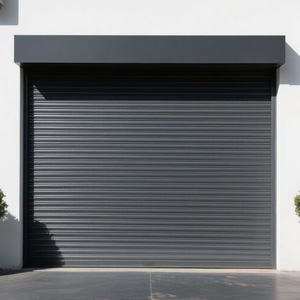 Puerta de Garaje Enrollable de Aleación de Aluminio con Motor Tubular y Protección Antirrobo - Product Image 2